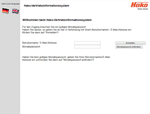 Tablet Screenshot of hako-info.com